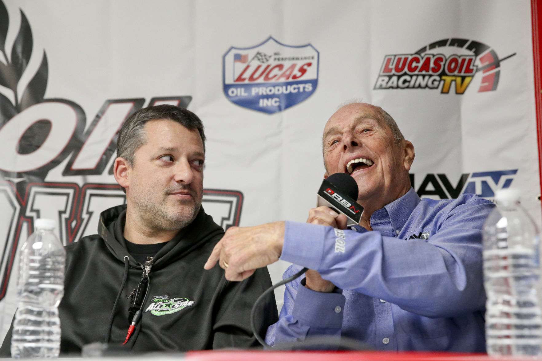 Tony Stewart at the Chili Bowl: 2018